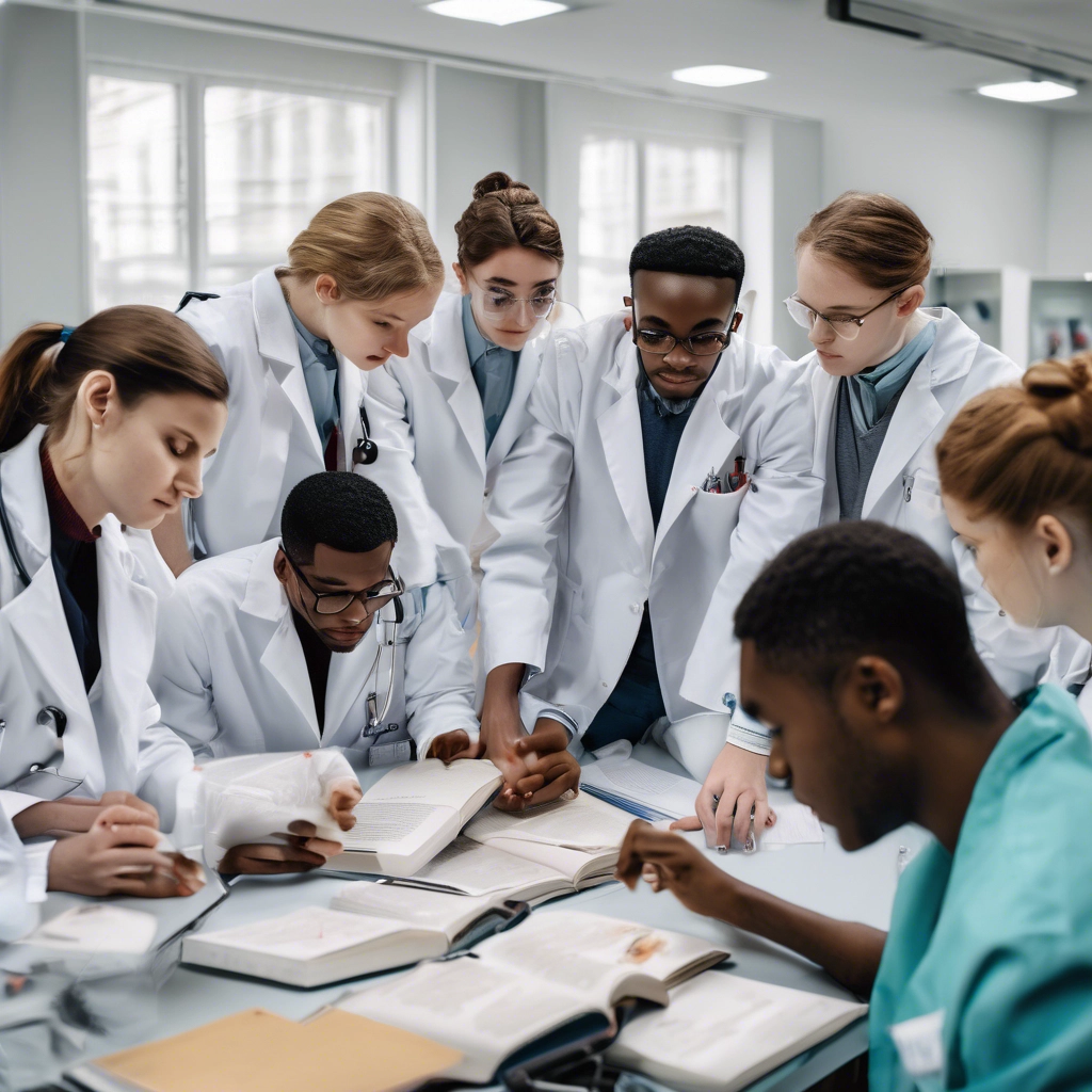 Indian medical college campus