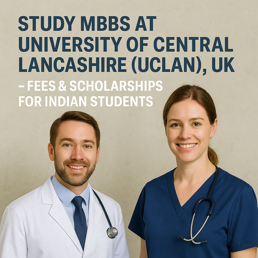 Study MBBS at University of Central Lancashire (UCLan), UK – Fees & Scholarships for Indian Students