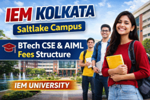 IEM Kolkata Saltlake Campus BTech CSE AiML Fees Structure - IEM University