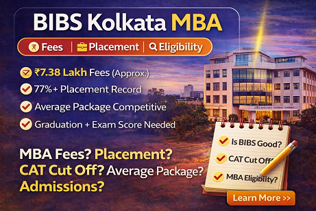 BIBS Kolkata MBA Fees, Placement, Eligibility, Average Package & Admission Guide