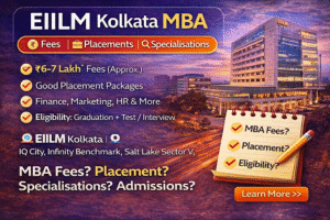 EIILM Kolkata MBA – Fees, Placements, Average Package, Eligibility & Review