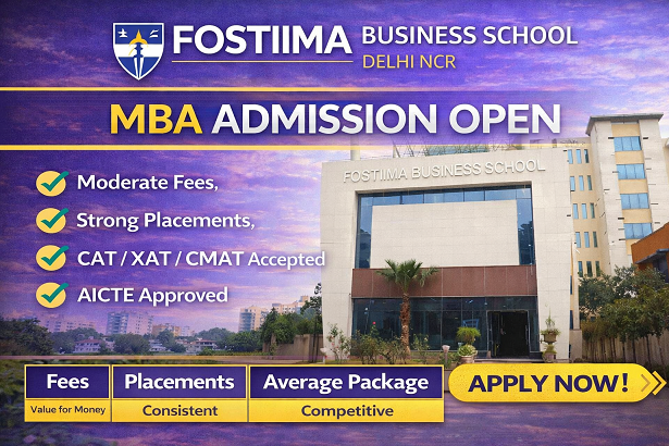 FOSTIIMA MBA Fees, Placement, Average Package, Cut-off, Eligibility & Review (Delhi NCR)
