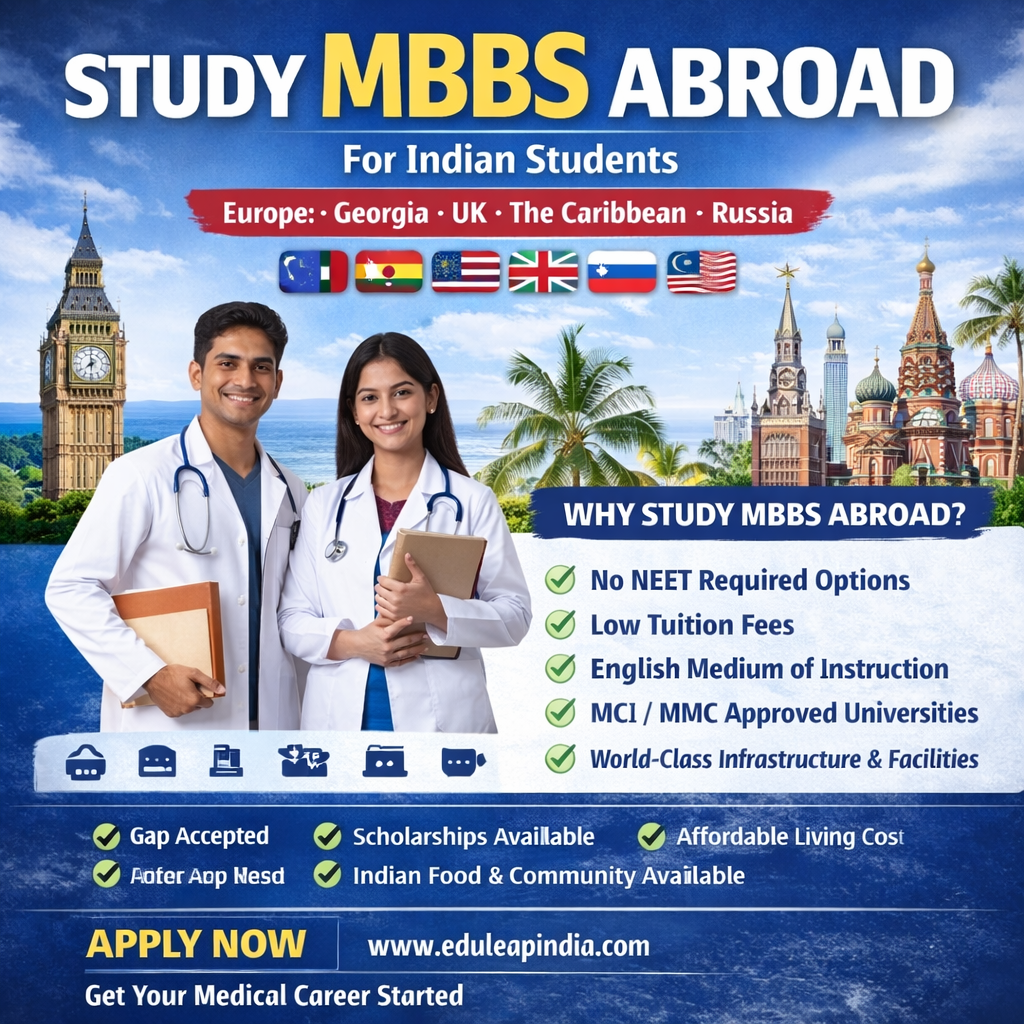 Search Study MBBS Abroad for Indian Students