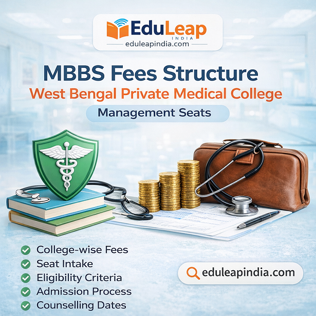 Private Medical Colleges in West Bengal MBBS Fee Structure